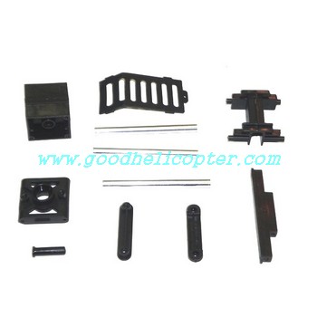 mjx-t-series-t40-t40c-t640-t640c helicopter parts combined fixed set for frame (11pcs)